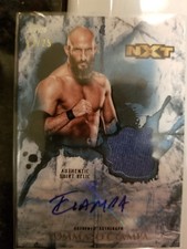 2018 WWE Undisputed nXt Champion Tommaso Ciampa Dual Auto/Shirt Relic 13/25