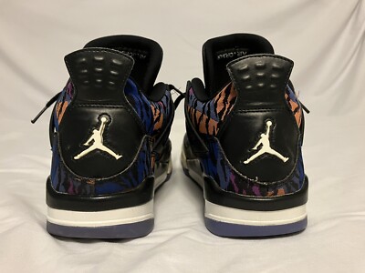 Air Jordan 4 Black Rush Violet 7Y | eBay display picture 2