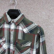 MENS LEVI CLASSIC LONG SLEEVED SHIRT SIZE S 38/40' REF (JC9435