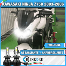 CONVERSIONE COMPLETA FARO LED KAWASAKI Z 750 2003-2006 ABB + ANAB + POSIZ CANBUS