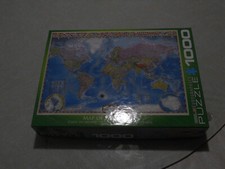 World Map Puzzle 1000 Pieces