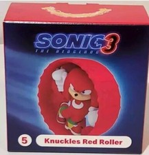 McDonald's 2024 Happy Meal Toy Sonic 3 The Hedgehog Knuckles Red Roller 5 New