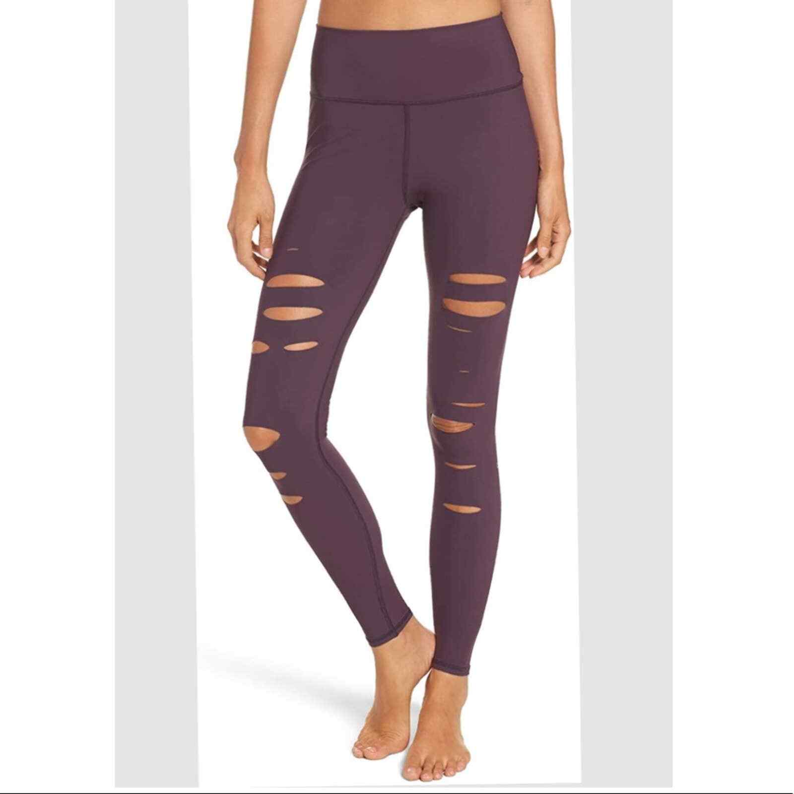 Distressed Yoga Pants