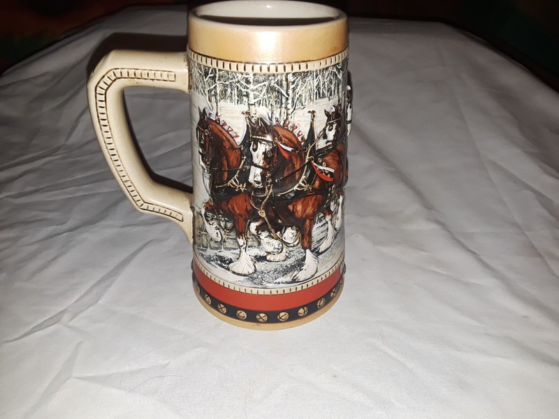 Budweiser Stein dated 1988 new never used.