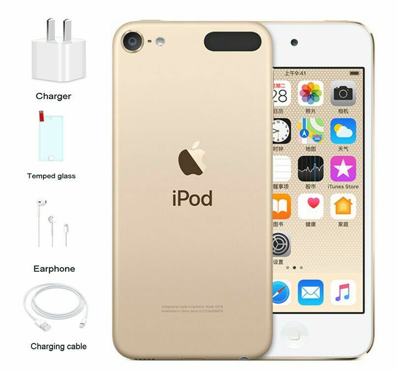 Apple iPod Touch ゴールド 4インチ LATEST Apple iPod Touch 7th Gen Gold (256GB) MP3/4 Player -1