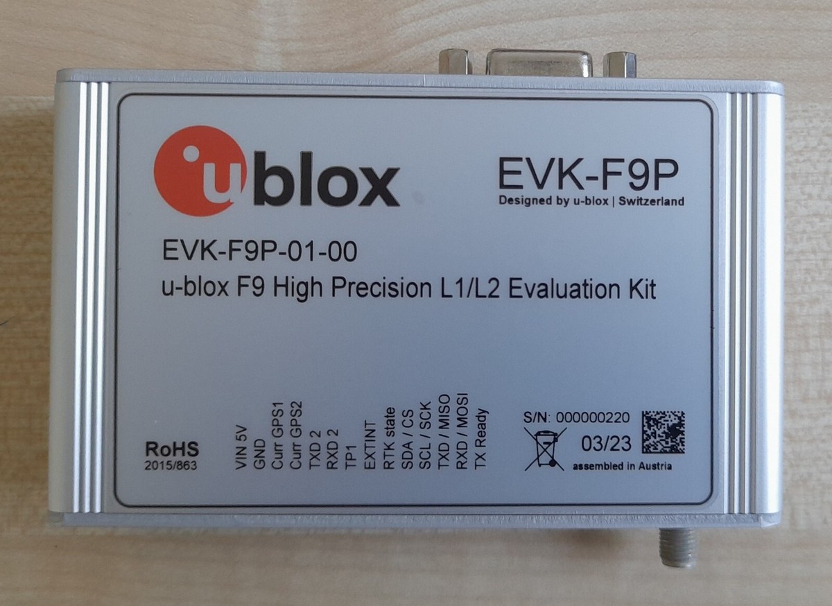 u-blox EVK-F9P Evaluation Kit For High Precision ZED-F9P L1/L2 