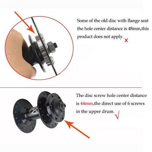 Rotor ZOOM 140/160/180/203 mm freno de disco bicicleta de montaña 6 pernos rotor adaptador IS/PM EE. UU. - Imagen 3 de 17