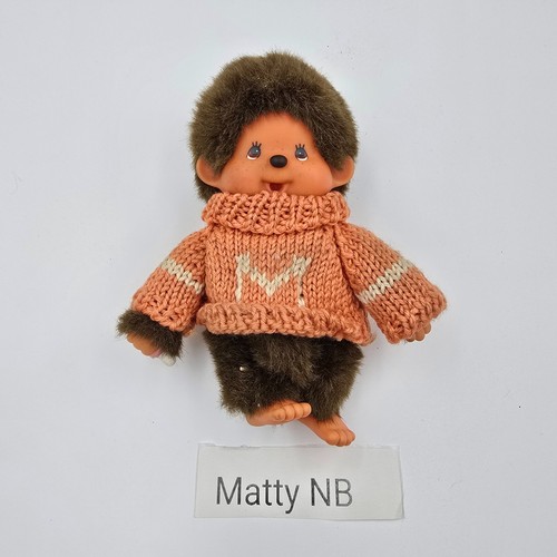 Rare Monchhichi Plush Size S (19 cm) Used with No Tag