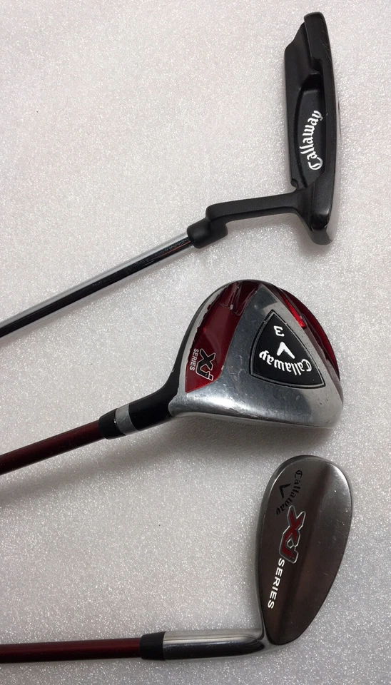 Callaway XJ Series Junior Golf 3 Wood , SW , Putter - Image 2 of 4