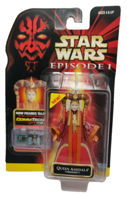 Hasbro Star Wars Episode 1: TPM 3 3/4  Queen Amidala Coruscant Carded