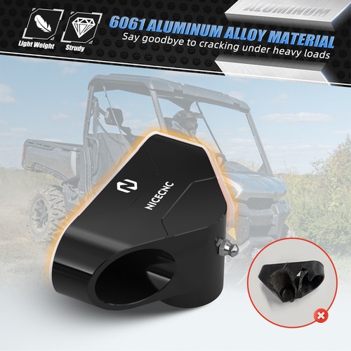 NICECNC Dump Bed Hinges Support Pivot For Can-Am Defender HD5 HD7 HD8 HD9 HD10 - Picture 3 of 12