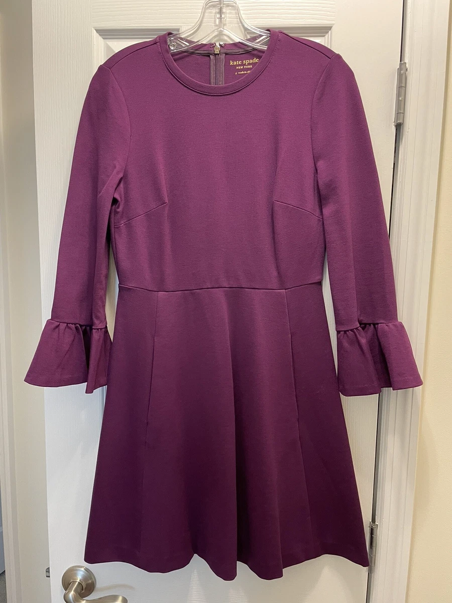 Kate spade top purple dress