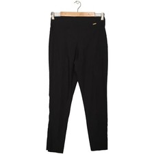 New T Tahari Pull On Pants Slacks Stretchy Ankle Invisible Zipper Black S