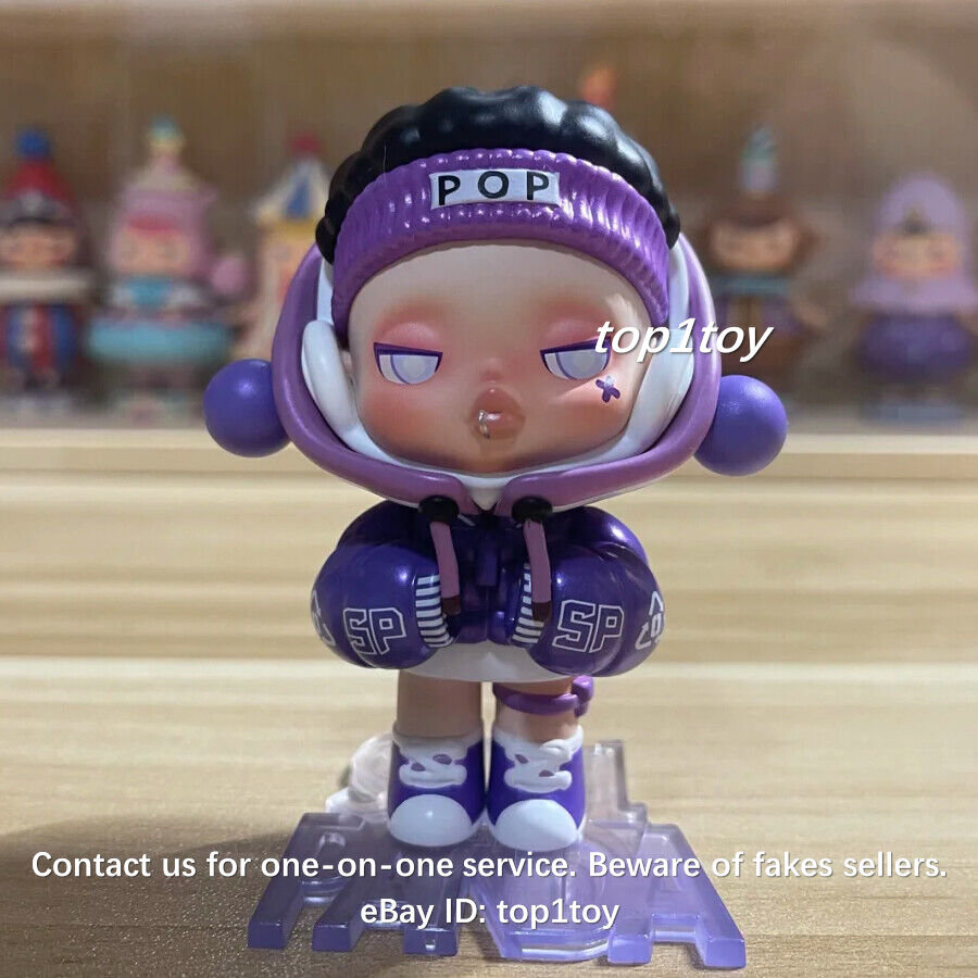 その他 POPMART SKULLPANDA Hypepanda POP MART Skullpanda Hypepanda Series Confirmed Blind Box