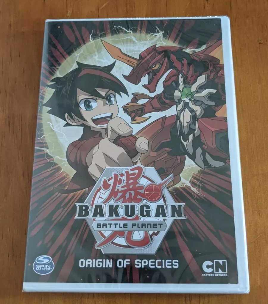 Bakugan: Battle Planet Origin Of Species DVD Brand New CN Cartoon Network  Anime 883929695829