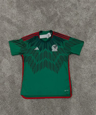 Adidas Green Mexico National Team 2022/23 Home Blank Replica Jersey