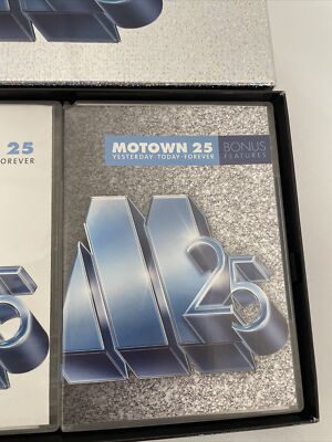 Motown 25 Yesterday Today Forever DVD Box Set W/ Booklet | eBay