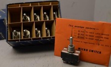 Honeywell Micro Switch DPDT Toggle Switch 12TS11-5 ++ NEW Lot of 10 ++