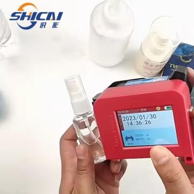 Mini inkjet printer for fast drying of ink, date encoding, image printing