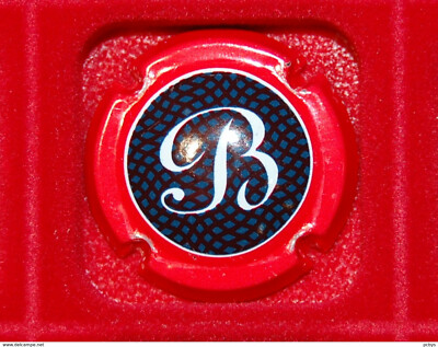 1 Barancourt B Champagne Muzzle Plate White on Red