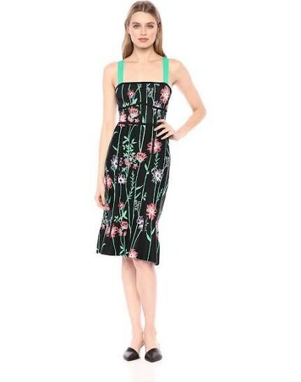 bcbgmaxazria strappy bodycon dress Bcbgmaxazria Floral-Print Bodycon Dress