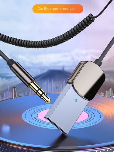 Bluetooth-Aux-Kabel-Adapter Dongle Auto-Audio-Buchse Auf 3 5 Mm Bluetooth 5. > - Photo 14/16