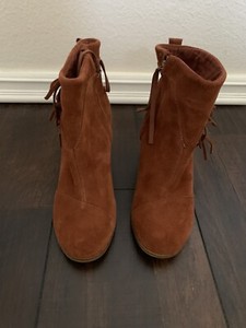 toms fringe booties