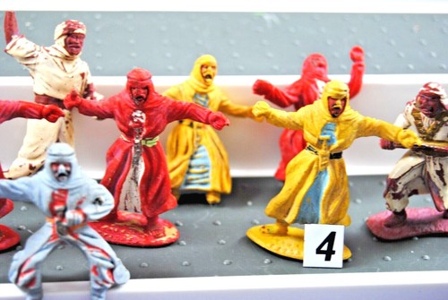 Various 1:32 CRESCENT LONE STAR UNA VP Vintage ARMY SOLDIERS WAR DIORAMA +Other - Picture 48 of 82