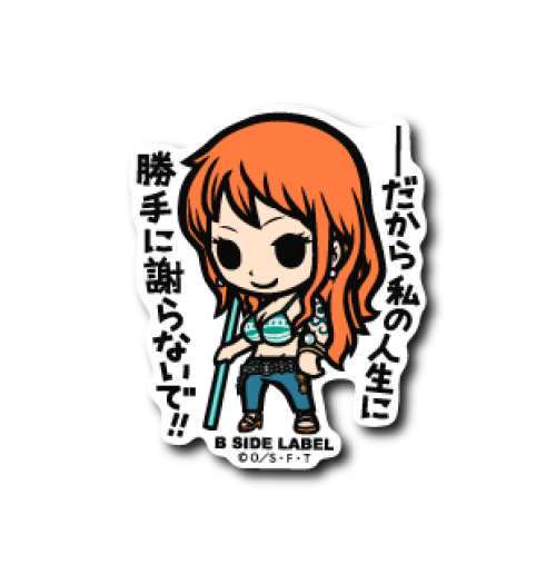 one piece characters Sticker for Sale by MEDesign4