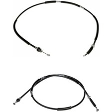 Set-rbc660767-r Dorman Parking Brake Cables Set Of 2 New Lh Rh For Ford Pair