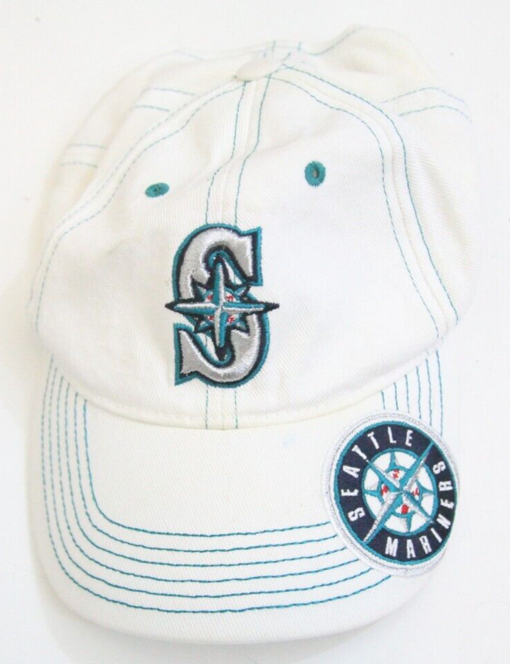 Fan Favorite Seattle Mariners Solid Strap Back Ad… - image 1