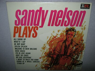 SANDY NELSON Plays ORIGINAL SEALED New Mono Vinyl LP 9249 Imperial 1963? NoCut