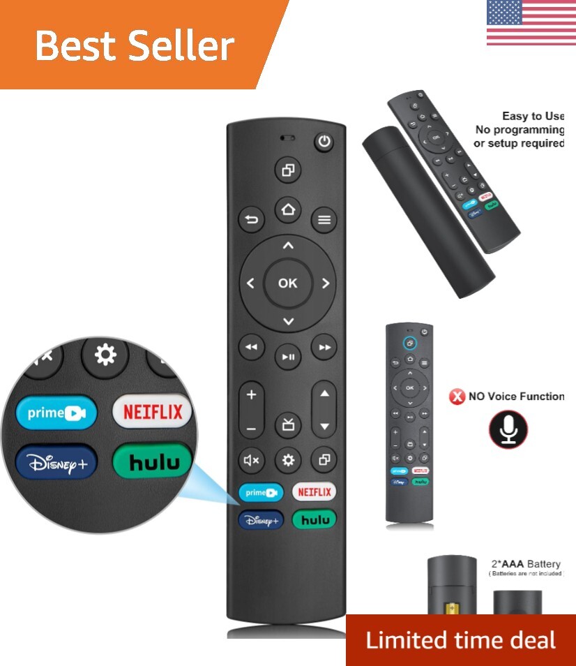 Smart TV Remote Control - Infrared, 130,000 Clicks, 60 Days After-Sale Service-image