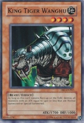 *** KING TIGER WANGHU *** MIXED SETS (LP) BP01, PGD, DB2, GLD1 YUGIOH!