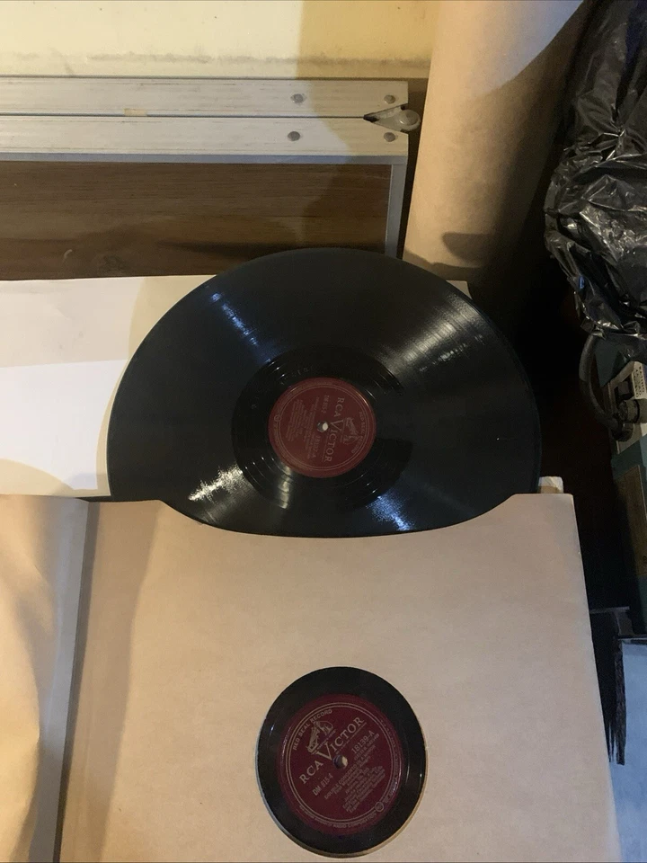 12" Chopin Victor 78 rpm Set Complete Moriz Rosenthal Book And Vinyl - Image 4 of 4