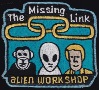The Missing Link Alien Workshop Skateboard Patch SF-1