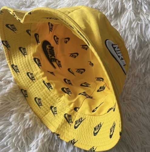 Unisex Nike reversible bucket hat Yellow