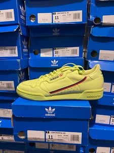 adidas continental semi frozen yellow