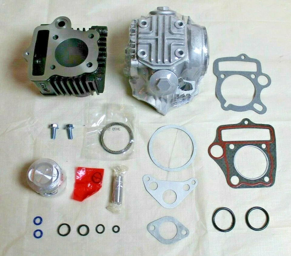 Honda ATC70 Top End Rebuild Kit Cylinder Head Piston Rings Gaskets 1978-1985 - Image 2 of 4