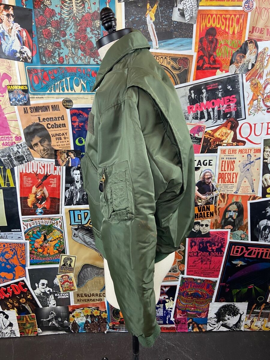 Vintage 80s Green CWU-45/P Flyers XL (52) U.S. Military Vintage 80s Green CWU-45/P Flyers XL (52) U.S. Military