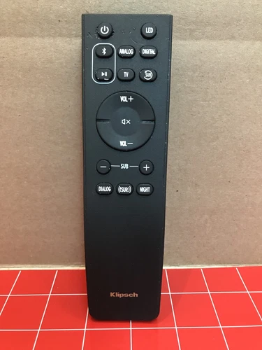 Klipsch OEM Cinema 600 Soundbar Remote Control - Tested