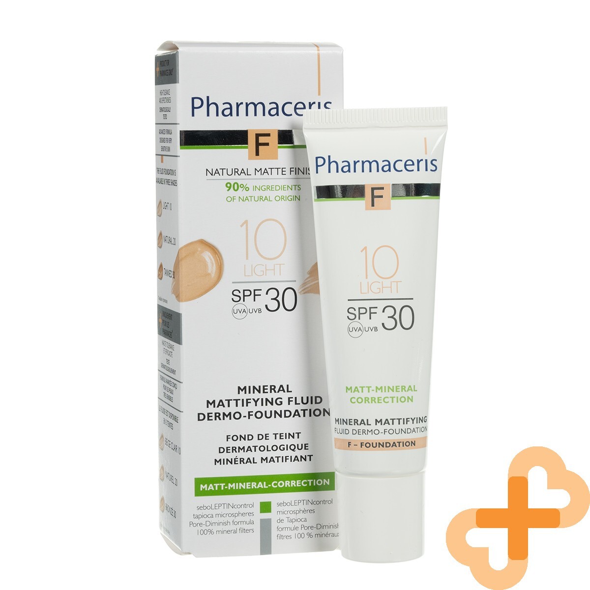 Pharmaceris F Mineral Dermo-Fluid Mattifying SPF30 10 Light 30 ml - Image 2
