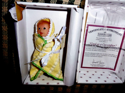 ASHTON DRAKE/ DOROTHY STEVEN  SO TRULY REAL ''COOL AS A CUCUMBER''  WITH COA