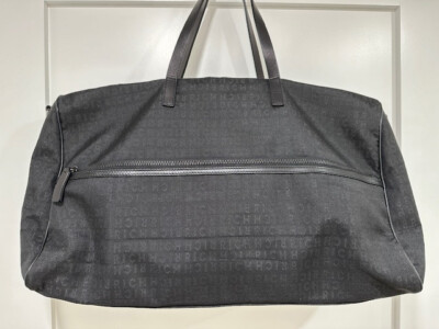 John Richmond designer black Hobo handbag Made in Italy