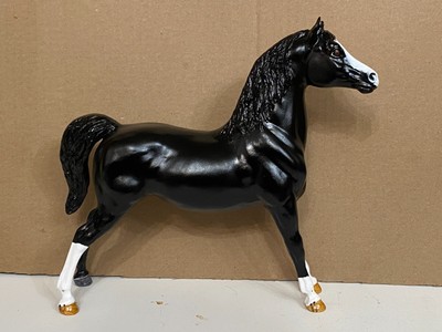 Breyer Custom Traditional Black Glossy on the Show Stance Morgan Mold 2024!!