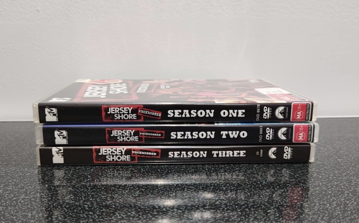 Jersey Shore Uncensored Complete Series Season 1-3 DVD Set