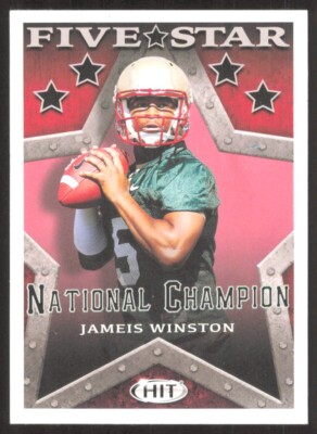 2015 SAGE HIT Five Star Jameis Winston Rookie #148