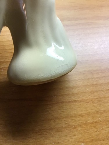 Vintage Shawnee Pottery CRANE Stork Heron Bird Figurine 5" Late 1930's - 1942 - Picture 7 of 7