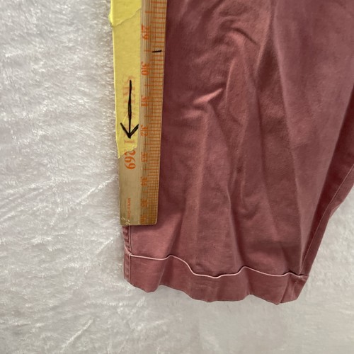 Pantalones chinos Hiltl para hombre 36 30 rojo claro botón cremallera frente plano - Imagen 5 de 15