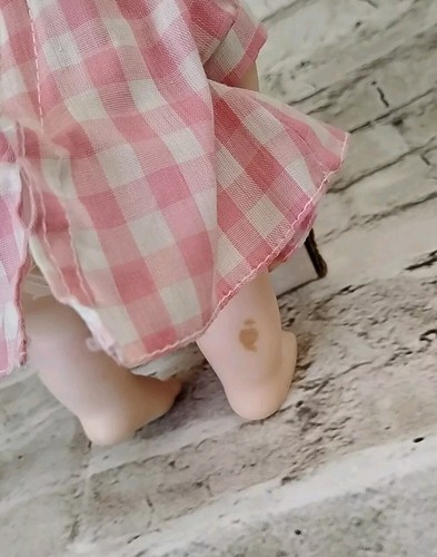 Vintage 1987 Presents Baby Boop Doll 9” Pink Gingham from Presents - Picture 4 of 5